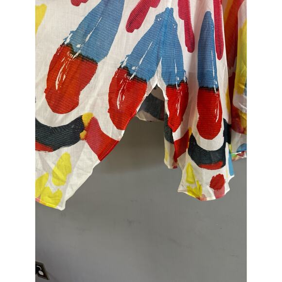 NWT Stella McCartney Colorful Butterfly Twirly Cotton Dress Girls 6Y - Picture 5 of 8